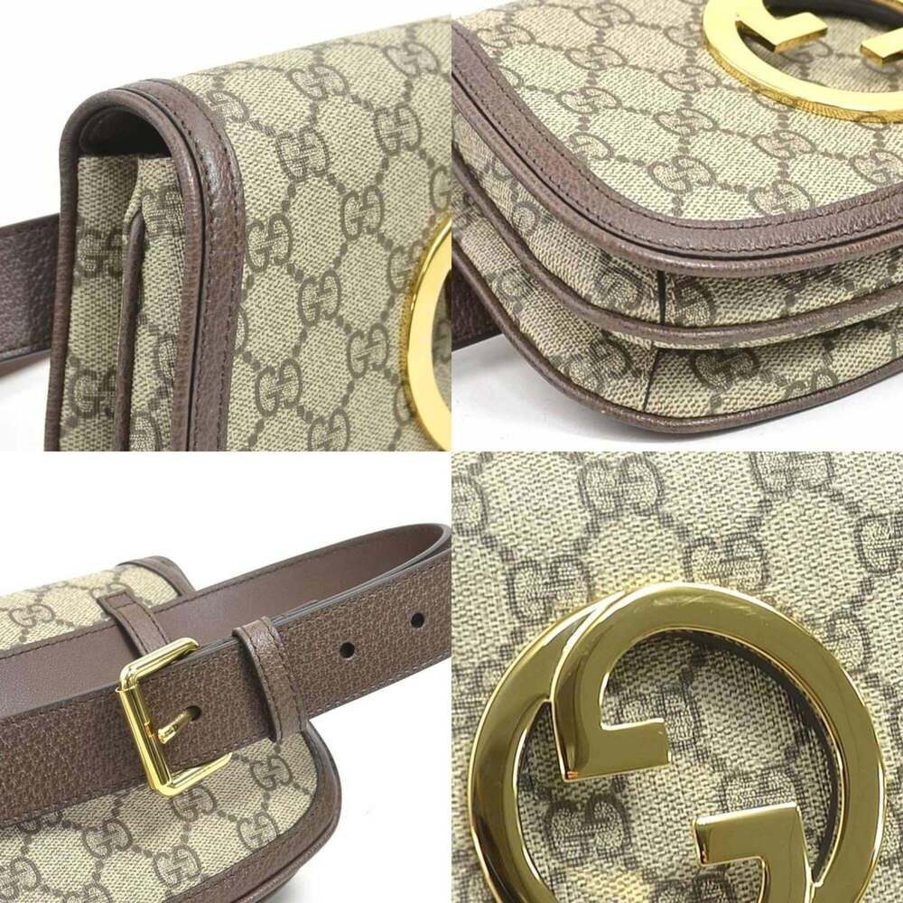 GUCCI Brown Canvas Fanny Pack - Picture 4 of 5